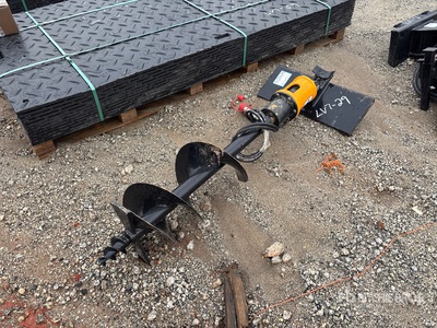 2026 GIYI 12 in Mini Skid Steer Auger (Unused)