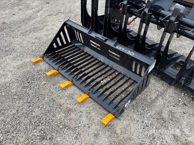 2026 GIYI GY-RB44 44 in Rock Mini Skid Steer Bucket (Unused)