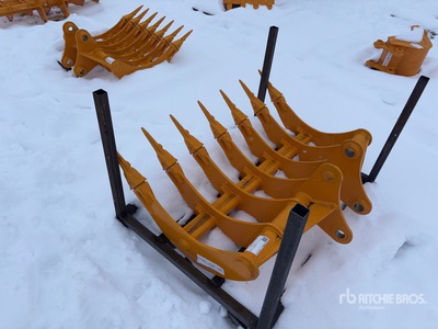 2026 GIYI 48 in Excavator Rake (Unused)