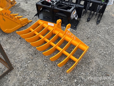 2026 GIYI 44 in Excavator Rake - Fits Cat 305 (Unused)