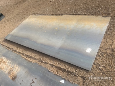 2026 SKLP 5 ft x 10 ft (0.4 in Thick) Placche in metallo (Unused)