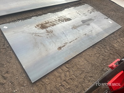 2026 SKLP 5 ft x 10 ft (0.4 in Thick) Placche in metallo (Unused)