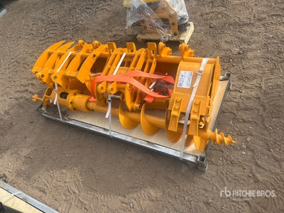 Quantity of (8) 2026 GIYI VCA-8 Mini Excavator Attachments - Fits Cat 301 (Unused)