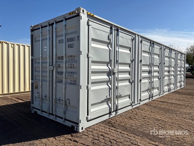 2025 40 ft High Cube Multi-Door Storage Container