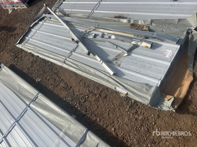 Quantity of (50) 2026 SKLP SK-XH50 3 ft x 9 ft 10 in Galvalume Steel Sheets (Unused)