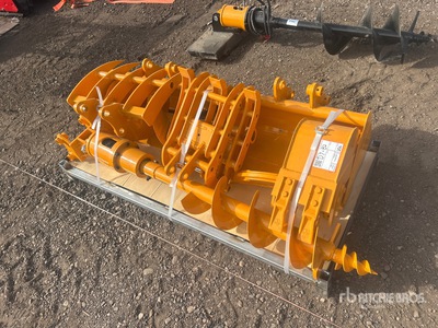 Quantity of (8) 2026 GIYI Cat 301 VCA-8 Mini Excavator Attachments - Fits Cat 301 (Unused)