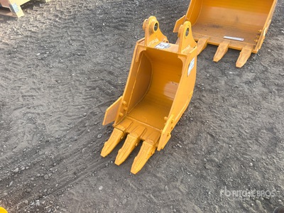 2026 GIYI GY-BK 12 in Digging Excavator Bucket - Fits Cat 303 (Unused)