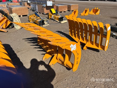 2026 GIYI Excavator Rake (Unused)