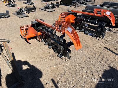 2026 GIYI GY-X39F Mini Skid Steer Trencher (Unused)