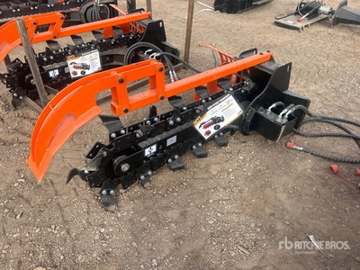2026 GIYI GY-X39F 39 in Mini Skid Steer Trencher (Unused)