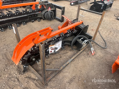 2026 GIYI GY-X39F 39 in Mini Skid Steer Trencher (Unused)