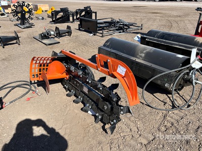 2026 GIYI GY-X39F Mini Skid Steer Trencher (Unused)