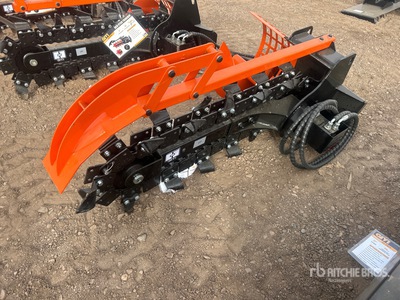 2026 GIYI GY-X39F 39 in Mini Skid Steer Trencher (Unused)