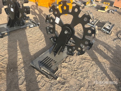 2026 GIYI GY-MCW43 4 in Skid Steer Steering Mechanical Compator Wheel (Unused)