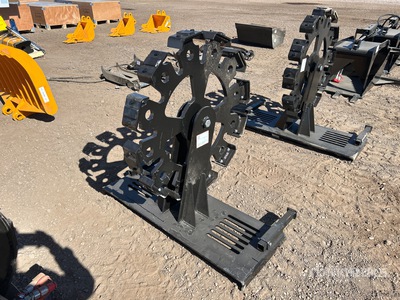 2026 GIYI GY-MCW43 Skid Steer Steering Mechanical Compator Wheel Varios implementos minicargadora (Unused)