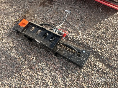 2026 GIYI GY-MLS59 15 in Mini Skid Steer Log Splitter (Unused)