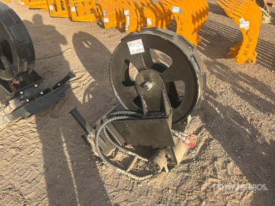2026 GIYI GY-CW43 4 in Mini Skid Steer Steering Compactor Wheel (Unused)