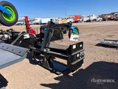 2026 GIYI GY-PR71 Skid Steer Power Rake ملحقات معدة الحمل الصغيرة المجنزرة المتنوعة (Unused)