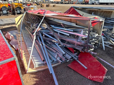 2026 SKLP SK-SS45 Large Scale Storage Shed Tende e componenti (Unused)