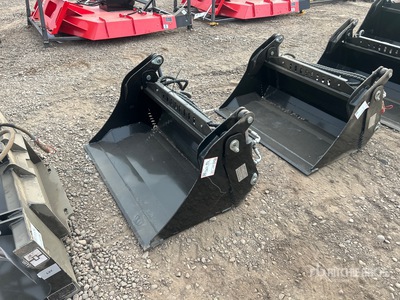 2026 GIYI GY-XKH39 Mini Skid Steer Bucket (Unused)