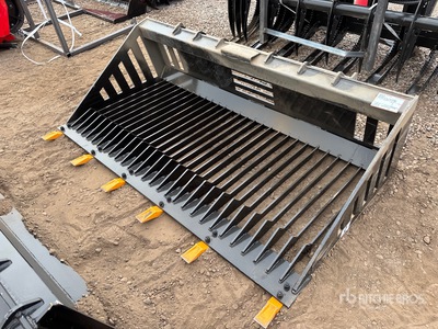 2026 GIYI GY-RB66 66 in Skeleton Skid Steer Bucket (Unused)