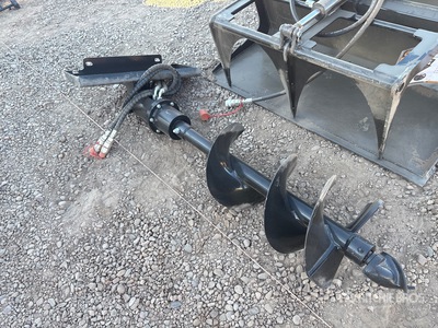 2026 GIYI 12 in Mini Skid Steer Auger (Unused)