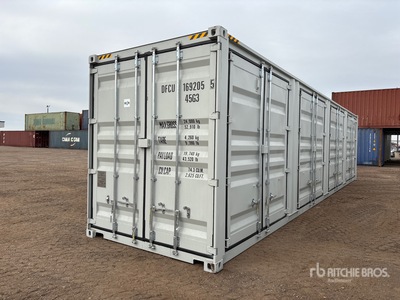 2026 40 ft High Cube Multi-Door Storage Container