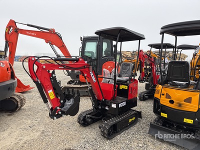 2026 VICSEC VC13D-R Mini Excavator (Unused)