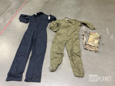 (13) Pairs of Utility Coveralls, (26) Hydration System Carriers & Assorted Items
