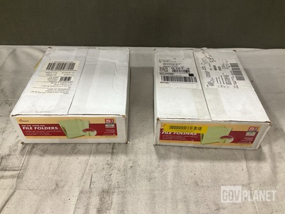 (121) Boxes of Georgia Industries-Skilcraft Letter Size File Folders