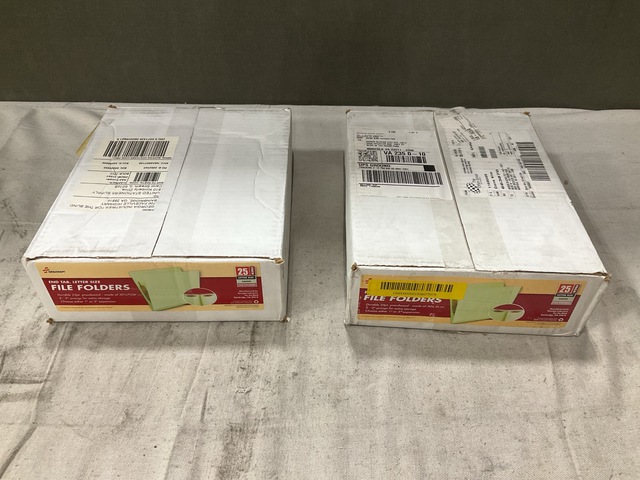 (121) Boxes of Georgia Industries-Skilcraft Letter Size File Folders