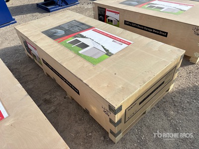 2026 SUNTOP S2322 23 ft x 22 ft Double Garage Metal Shed (Unused)