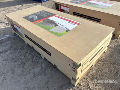 2026 SUNTOP S2030B 20 ft x 30 ft Steel Enclosed Carport (Unused)