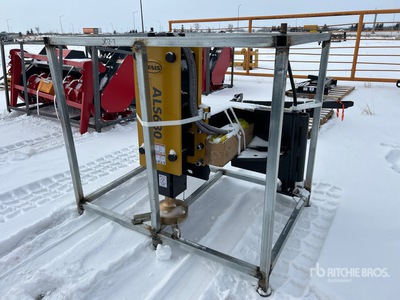 2025 LYALS ALS680 Skid Steer Post Driver (Unused)