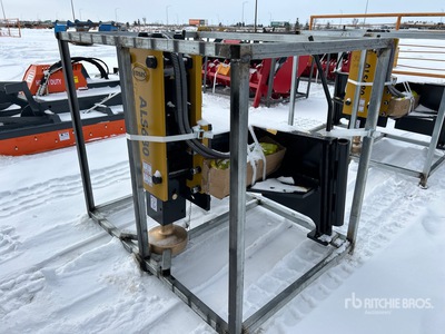 2025 LYALS ALS680 Skid Steer Post Driver (Unused)