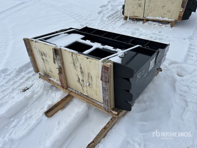 Quantity of (2) 2025 LYALS ALSF48 48 in Skid Steer Forks (Unused)