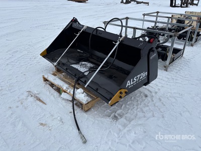 2025 LYALS ALSSB72 72 in Multi-Purpose Skid Steer Bucket (Unused)