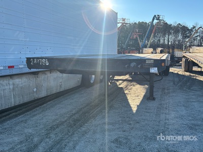 2008 Great Dane TRA SE 48 ft T/A Spread Axle Flatbed Trailer