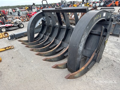 Pemberton L21200 108 in Q/C Grappin pour chargeuse sur roues - Fits John Deere 524P