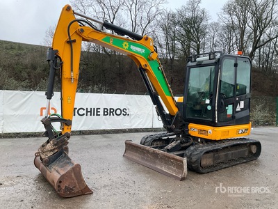 2021 JCB 57C-1 T3 Mini Excavator
