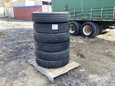 (6) Michelin 10R22.5 Tires