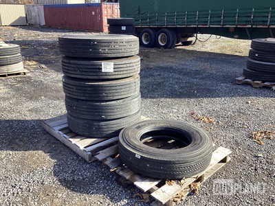 (6) Assorted 10R22.5 Tires