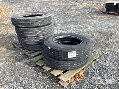 (6) Assorted 10R22.5 Tires