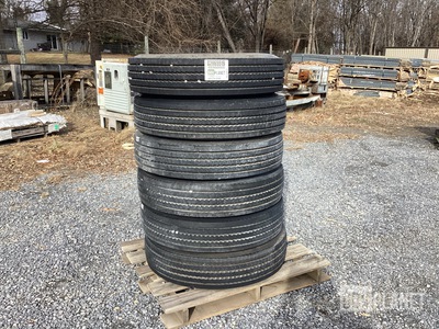 (6) Michelin 10R22.5 Tires