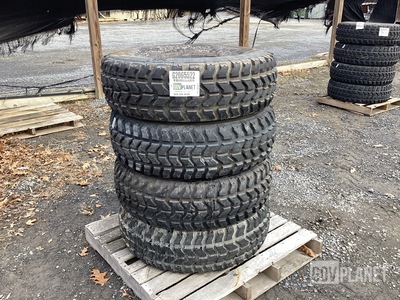 (4) Goodyear 37x12.50R16.5LT Tires