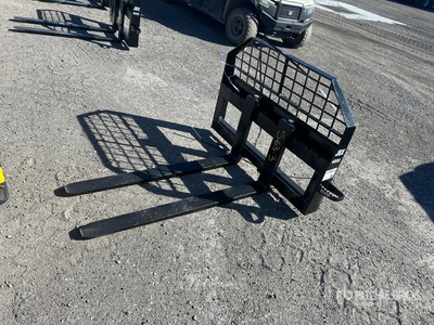 JBX 4000 48 in Skid Steer Forks (Unused)