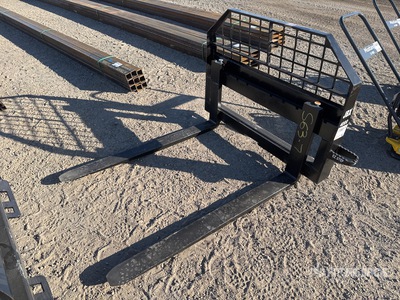 JBX 4000 48 in Skid Steer Forks (Unused)