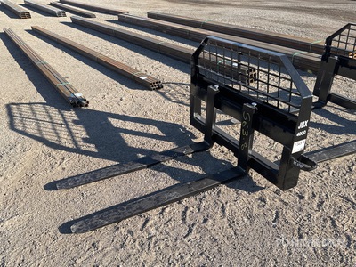 JBX 4000 48 in Skid Steer Forks (Unused)