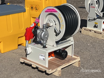 Electric 50 ft Diesel Fuel Reel with 12v Pump (Unused)