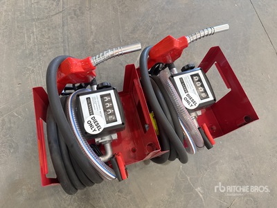 Quantity of (2) Metered 12v Diesel Fuel Pumps ادوات صناعية متنوعة (Unused)